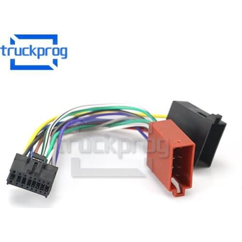 Car ISO Harness Head Cable for PIONEER DEH P-series Stereo Radio Wire Adapter Plug Wiring Connector Cable 15-106