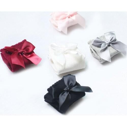 FREE SHIPPING KIDS SOCKS KOREA STYLE TODDLERS BOWKNOT SOCKS KNEEHIGH SOCKS NEW ARRIVAL HOT SALE GOOD QUALITY