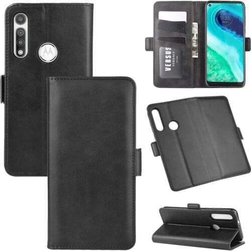 Case For MOTO G Fast Leather Wallet Flip Cover Vintage Magnet Phone Case For MOTO G Fast Coque