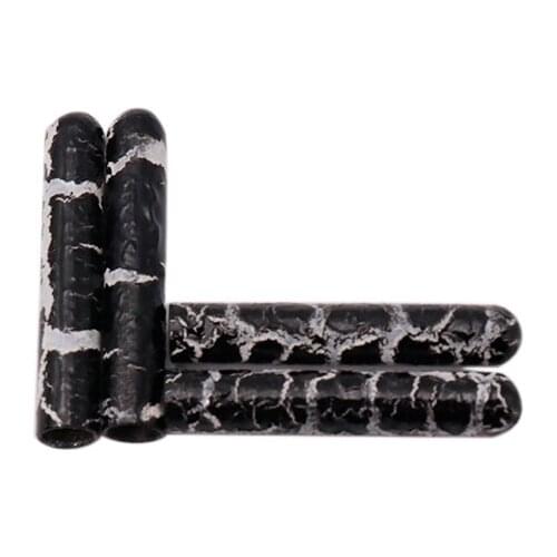 Coolstring New Aglets Arrival 4*22mm 4pcs/set For Sale Black White Lighting Pattern Shoelace Tips 2021 Trendy Shoe Rope Ends