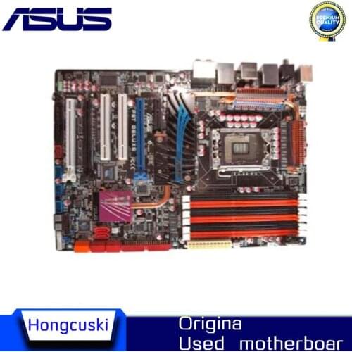 For ASUS P6T Used original motherboard Socket LGA 1366 DDR3 X58 Desktop Motherboard