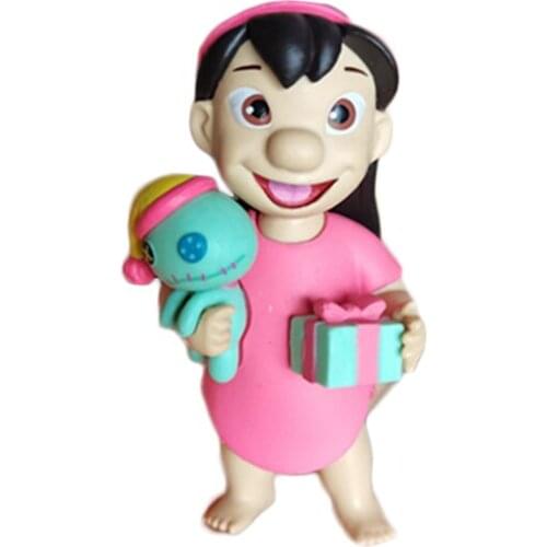 Disney Lovely Lilo and Stitch Hold The Scrump Action Figure Dolls Toy Christmas Limited Edition Figure Dolls Toy Gifts for Kids