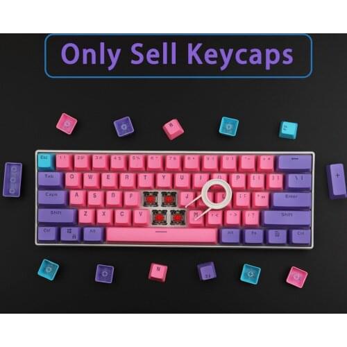 Topwang 61 PBT keycaps Specials event Keycaps, backlit two-color mechanical keyboard keycaps GH60 / RK61 / ALT61 / Annie / GK61