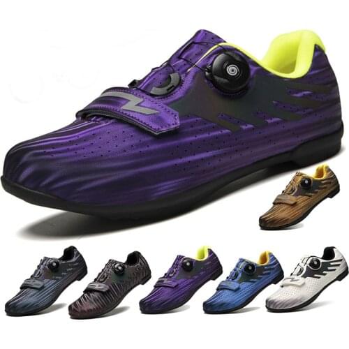 2021 Cycling MTB Shoes Men Sports Route Cleat Road Bike Speed Flat Sneaker Racing Outdoor Sports Shoes Mountain Bike Shoes Male
