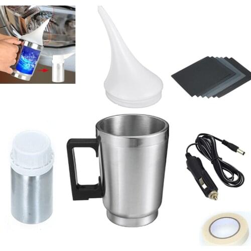 Car Automotive Headlights Refurbished Polishing Restorer Car Headlight Restoration Repair Tool Kit Auto Care Tools Polish 2021