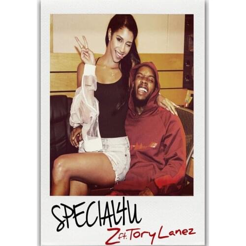 New Special 4 U Z Feat Tory Lanez Custom-Silk Art Poster Wall Sicker Decoration Gift