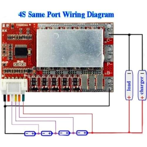 3S 4S 5S 50A BMS Board/ 55A 3.7V Lithium battery protection board/3.2V iron phosphate/LiFePO4 battery BMS board with Balance