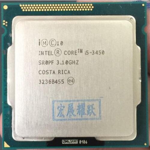 Intel Core i5 3450 i5-3450 Processor LGA1155 PC Computer Desktop Quad-Core CPU