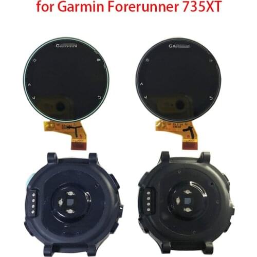 Original LCD Screen /Back Cover Case with Buttons for Garmin Forerunner 735XT 735 XT GPS Running Sports Watch Repair parts