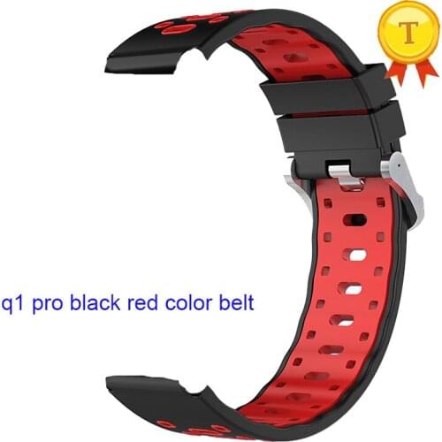 2018 original 4g smartwatch wristwatch saat phonewatch q1 pro replacement strap color silicon belt watchband usb charger cable