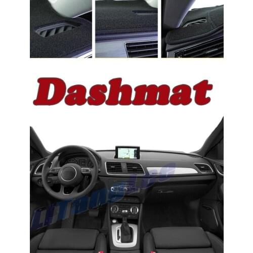 Car DashMat Cover Sun Protection Carpet Anti Slide Pad For Audi Q3 RSQ3 8U 2011~2018 Insulated Dash Mat