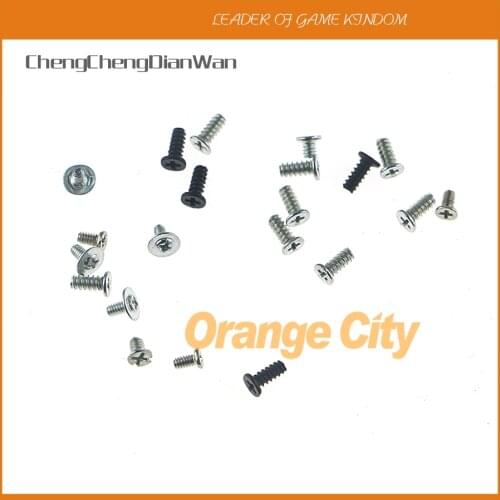 ChengChengDianWan For PSP1000 Screws Full Screw Set Repair Parts for Sony PSP 1000 1001 Replacement 10sets/lot