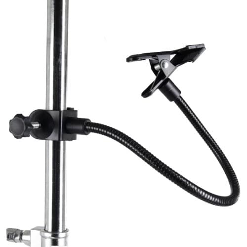 Photography Multi-Functional 50cm Flexibel Magic Arm w Strong Iron Backdrop Backgound Reflector Clamp Clip for Camera Video