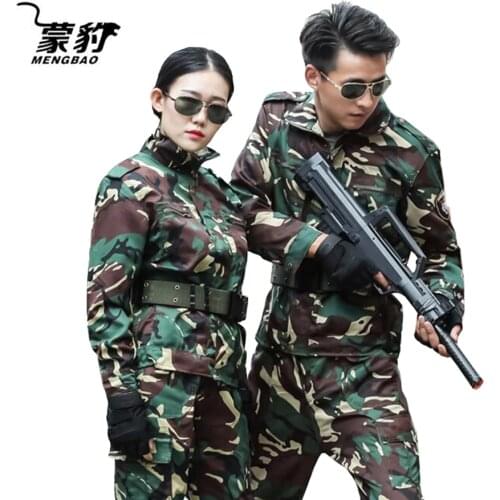 Camouflage Hunting Military Uniform US Army Combat Shirt Tactical Green Clothing Working Clothes CS Tatico Militaire Uniform Men