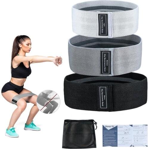 3pcs/set Resistance Bands Set Pull Rope Rubber Elastic Bands for Fitness Gym Equipment Exercise Yoga Workout Booty Band