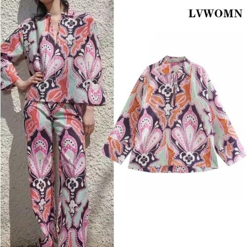 LVWOMN Blouses With Tie