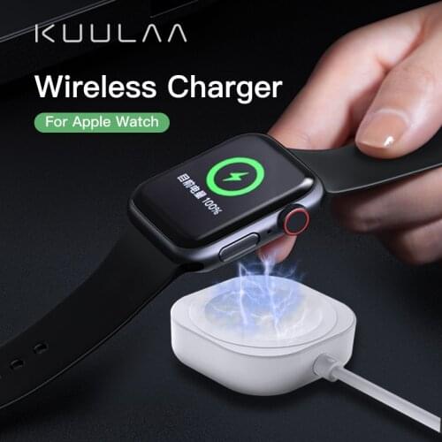 Magnetic Wireless Charger For Apple Watch 4 3 2 1 Series With Keychain Usb Power Charging Pad For IWatch Accessories TXTB1