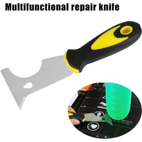 Multi-Functional Multifunction 3D Printer Cleaning Scraper Cleaning Scraper Stainless Steel Printer Blade Cleaning Removal Tool