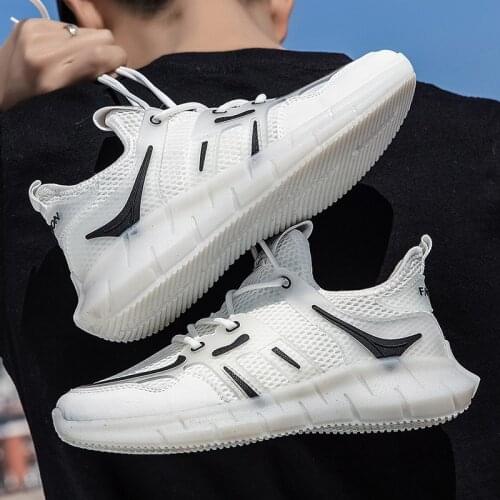 2021 Summer New Breathable Mesh Mens Shoes Korean Version Of the Trend Of Sports and Leisure Running Shoes