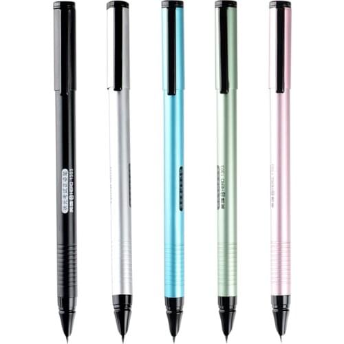 Hero 1303 Extra Fine Nib 0.38mm Fountain Pen 5 Colors for Choose Student Children Practise Calligraphy Ink Pens School Supplies