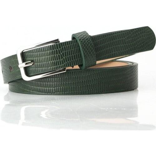 Newest 1.8cm*103cm Wide Female Black Leoprad Zebra Cow Striped Print Ladies Waistband Women Thin Narrow Wild Belts