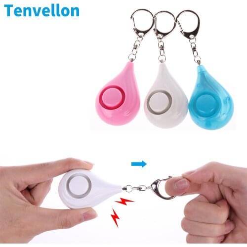 Tenvellon Self Defense Alarm Personal Safety Security Protection Emergency Self-defense Mini Keychain Alarm personalized defensa