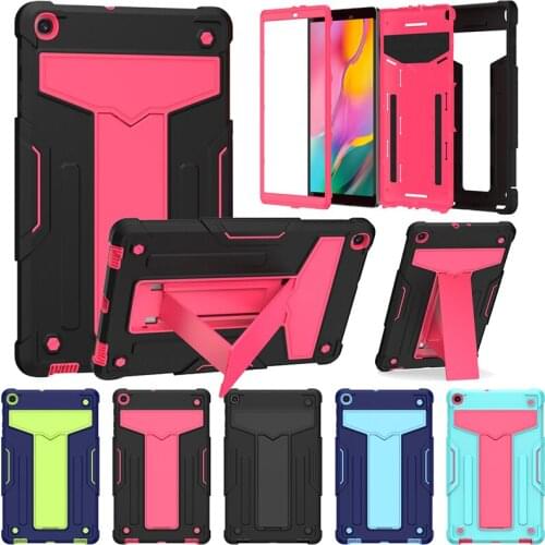Silicone Hybrid Armour Tablet Case For Samsung TAB A7 10.4 S7 11 S6 LITE 2020 T500/T505/T507 T870/T875 P610 Stand Tablet Case
