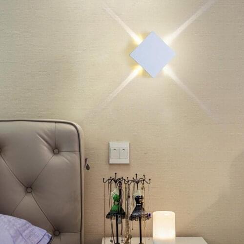 Modern Minimalist LED Wall lamp Aisle Balcony Creativity Decoration Lamp Indoor Bedside Background Wall Light For Living Room