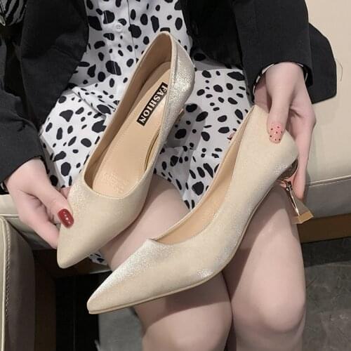 2021 Newly Heels Blue Extreme High Heels Pointed Toe Heels Dress Shoes Womens Black Pumps Evening Shoes Tacones Altos Mujer Sexy