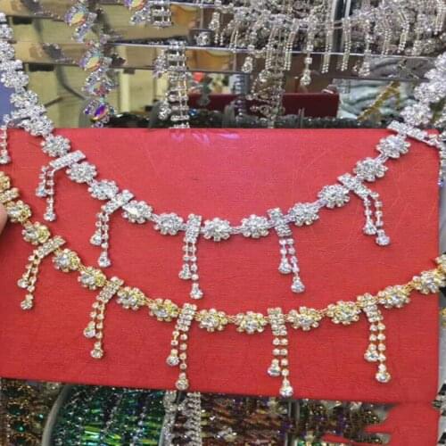 10Yards Rhinestone Trim Diamond for Wedding Cakes Birthday Decorations Baby Shower Events Party Supplies Arts and Crafts Project