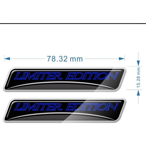 Auto Car Sticker Limited Edition Emblem Logo Badge For Suzuki Yamaha Kawasaki BMW Honda Lada Toyota Chevrolet Hyundai Motorcycle