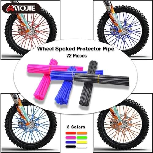 Dirt Bike Wheel Spoke Skins Enduro Off Road Rim For Suzuki LTR450 LT-R450 RMZ250 RM-Z250 RM-Z450 RMZ450 RMX450Z RM80 RM85 RM 85