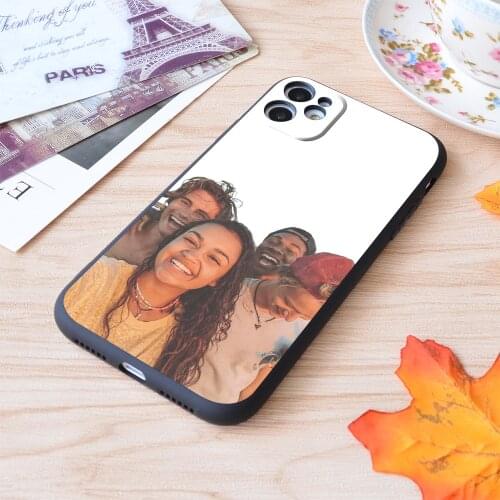 For iPhone Outer Banks Pogues Squad Print Soft Matt Apple iPhone Case