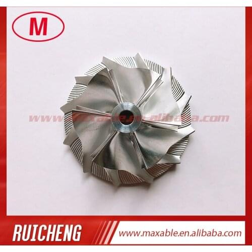 GT15-25 38.50/52.19mm 6+6 blades high performance turbocharger billet/milling/aluminum 2618 compressor wheel
