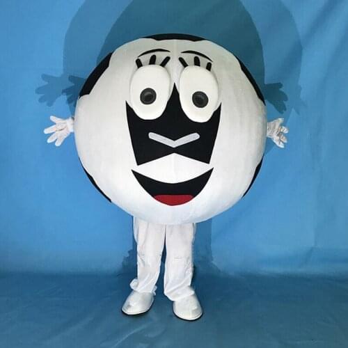 Football Mascot Costume Professional Mascot Costume Adult Size Halloween Cosply Fancy Dress Cute Funny Mascots