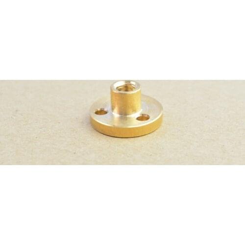 T5 screw flange trap nut brass 3d printer accessories