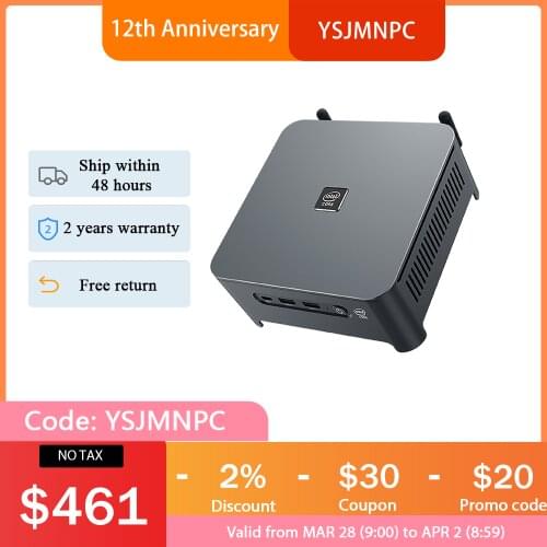 New Arrival 10th Gen Gaming Mini PC i9 10980HK i7 10750H i5 10300H Windows10 2*DDR4/M.2 NVME DP HDMI Type-C 4K Computer HTPC NUC