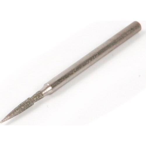 Durable 1Pcs Grinding Diameter 1.5mm Electroplating Diamond Grinding Head Drill Bits Dremel Accessories Polishing Rotary Tool