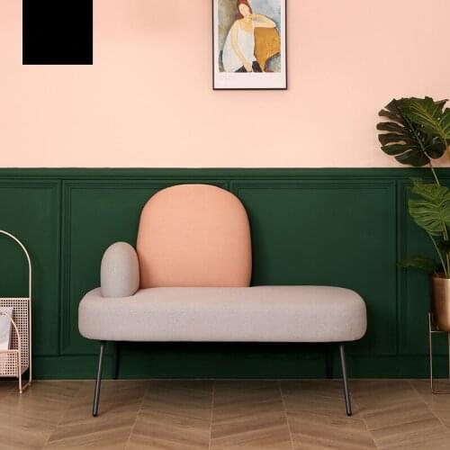 Modern Simple Living Room Sofas Fabric Sofa Two-seater Sofa Bed Couch Home Furniture