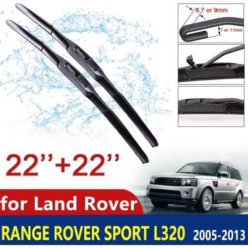 For Land Rover Range Rover Sport L320 2005~2013 2006 2007 2008 2009 2010 Front Windshield Wipers Car Wiper Blade Car Accessories