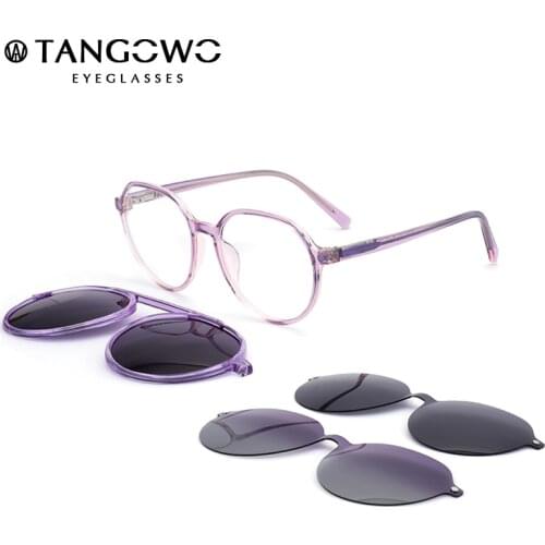 TANGOWO Women's Sunglasses Transparent Glasses