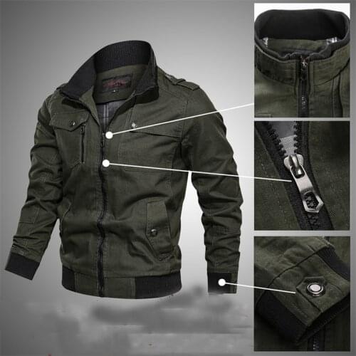 Мужские куртки пилоты TUFUFU China At AliExpress