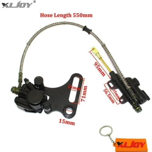 Rear Hydraulic Master Brake Caliper Assy For Chinese 50cc-190cc Pit Dirt Bikes Stomp Demon X Thumpstar DHZ SSR Piranha Atomic