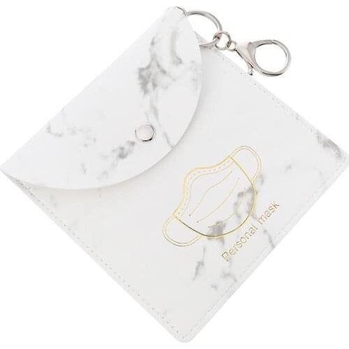 1Pc Mask Storage Bag Portable Mask Clip Dustproof Disposable Mask Holder