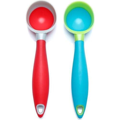 1pc watermelon fruit ice cream scoop scoop solid color non slip childrens multifunctional baby feeding scoop