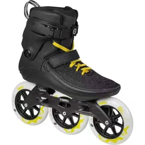 JK 100% Original Powerslide Swell Trinity Frame Inline Skates 3*125mm Street Racing Skates Roller Free Skating Patines