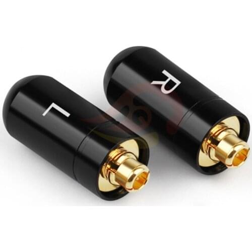 2pairs MMCX Plug Connector For W30 W40 W50 W60 W80 UM50 HiFi Headset Soldering Wire Connector Gold Plated Audio Adapter DIY