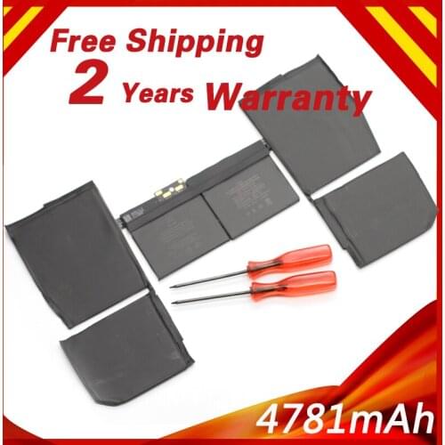 Golooloo 11.4V 4781mAh A1705 laptop battery for MacBook Retina A1534 12'' ( 2016 years)