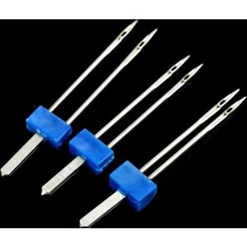 3 Pcs/ Set Durable Double Twin Needles Pins Sewing Machine Accessories Supplies xobw