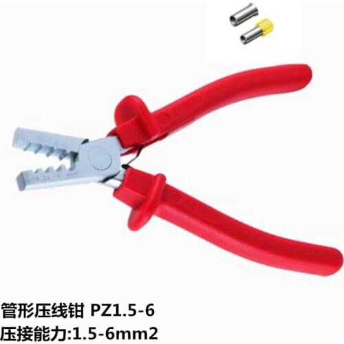 PZ0.5-2.5 Mini Crimper for Crimping Cable End-sleeves from 0.5-2.5mm2(AWG20-12)